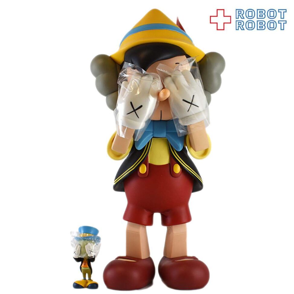 オリジナル・フェィク KAWS カウズ ディズニー ピノキオ＆ジミニー・クリケット Original Fake KAWS Disney PINOCCHIO & JIMINY CRICKET